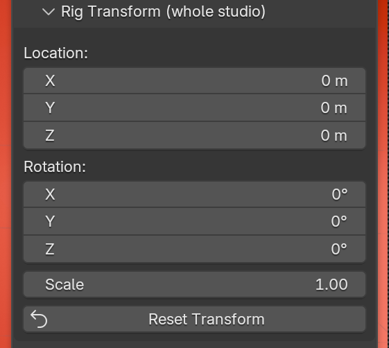 Rig Transform